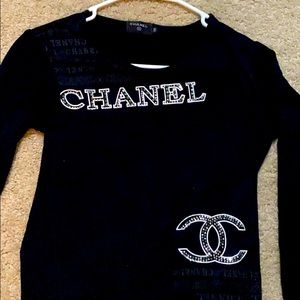 CHANEL | Tops | Chanel Bling Shirt 
